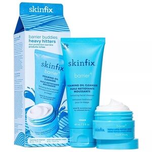 Skinfix Barrier+ Buddies Heavy Hitters Hydration Set Cleanser Cream NWT